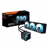 GIGABYTE EAGLE 360 Système de Refroidissement Liquide pour CPU - 3x120mm Ventilateurs ARGB, écran LCD couleur, DAISY-CHAIN 