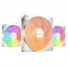 be quiet! Light Wings LX 140 mm PWM | Ventilateur PC ARGB White high-speed, Pack de 3 