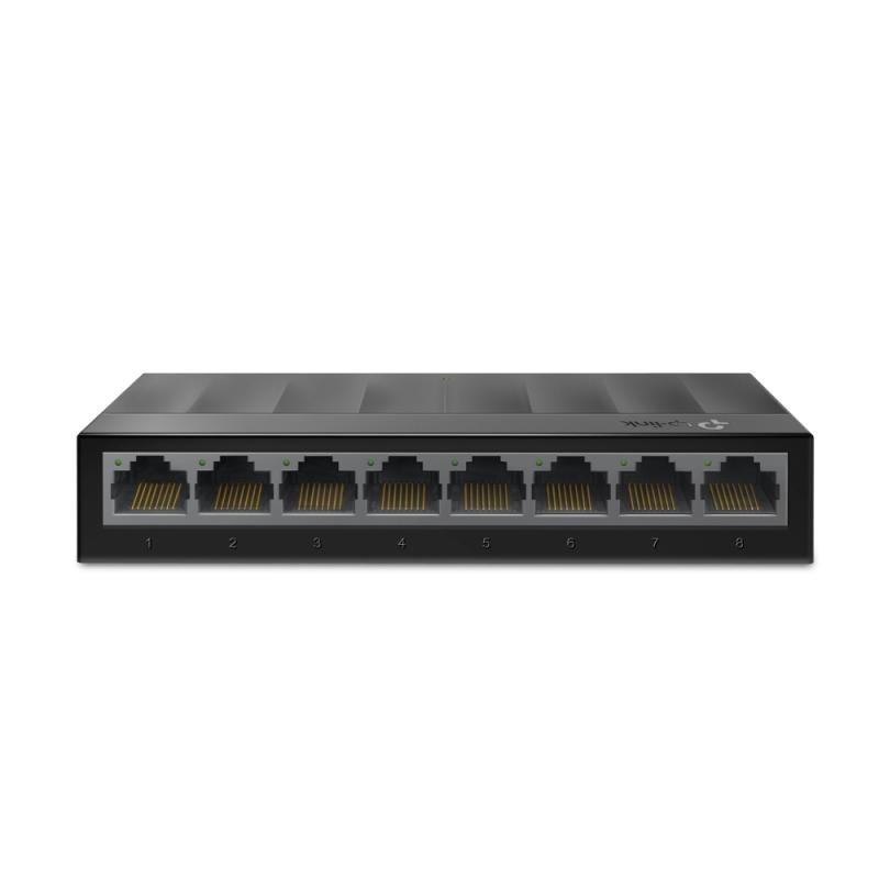 TP-LINK LS1008G - Switch de bureau 8 ports Gigabit - 10/100/1000 Mbps 