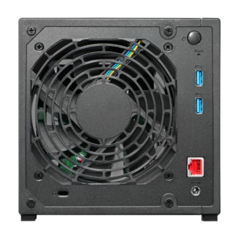 Asustor AS1204T NAS Tower Realtek RTD1619B 1 Go DDR4 0 To ADM Noir 