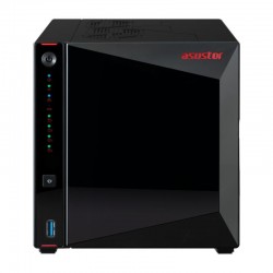 Asustor AS5404T serveur de stockage NAS Intel® Celeron® N5105 4 Go DDR4 0 To ADM Noir 