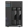 Asustor LOCKERSTOR 2 Gen2 + (AS6702T v2) NAS Bureau Intel® Celeron® N5105 4 Go DDR4 0 To ADM Noir 