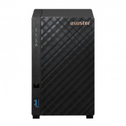 Asustor AS1202T serveur de stockage NAS Tower Realtek 1 Go DDR4 0 To ADM Noir 