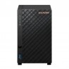 Asustor AS1202T serveur de stockage NAS Tower Realtek 1 Go DDR4 0 To ADM Noir 