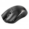be quiet! Dark Perk Ergo | souris gaming sans fil | ultra-légère | Capteur PixArt PAW3950 | design amibidextre 