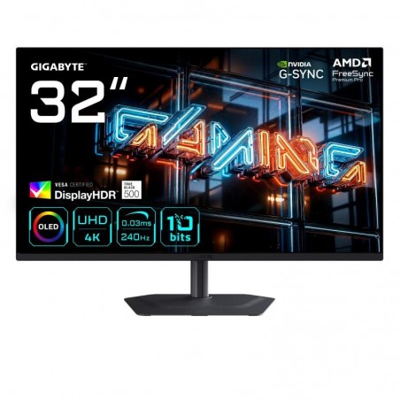 GIGABYTE MO32U24 Moniteur Gaming OLED 32" 4K UHD 