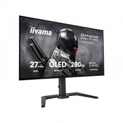 iiyama G-MASTER GOB2701QSC-B1 écran plat de PC 68,6 cm (27") 2560 x 1440 pixels 2K Ultra HD OLED Noir 