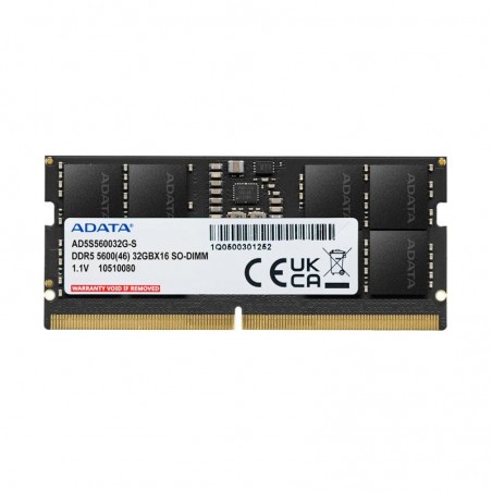 ADATA Premier module de mémoire 16 Go 1 x 16 Go DDR5 262-pin SO-DIMM ECC 