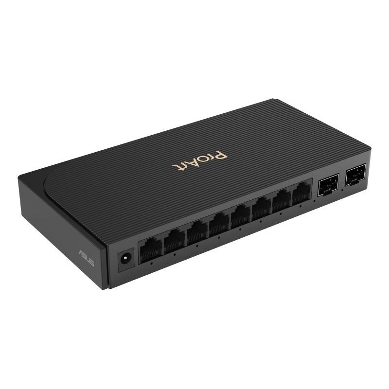 ASUS ProArt Switch PQG-U1080 Non-géré 2.5G Ethernet (100/1000/2500) Noir 