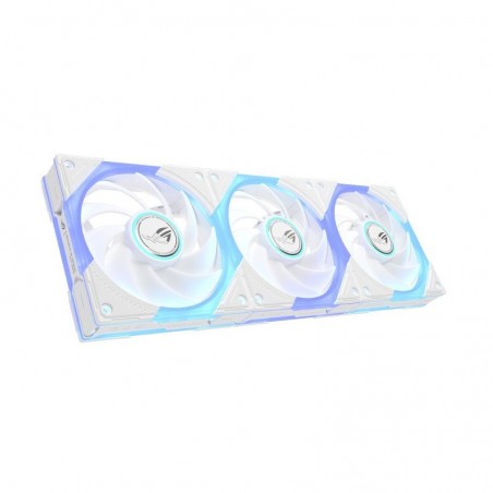 ASUS ROG Eurux GR120 ARGB Fan White Triple Pack Boitier PC Ventilateur 12 cm Blanc 3 pièce(s) 