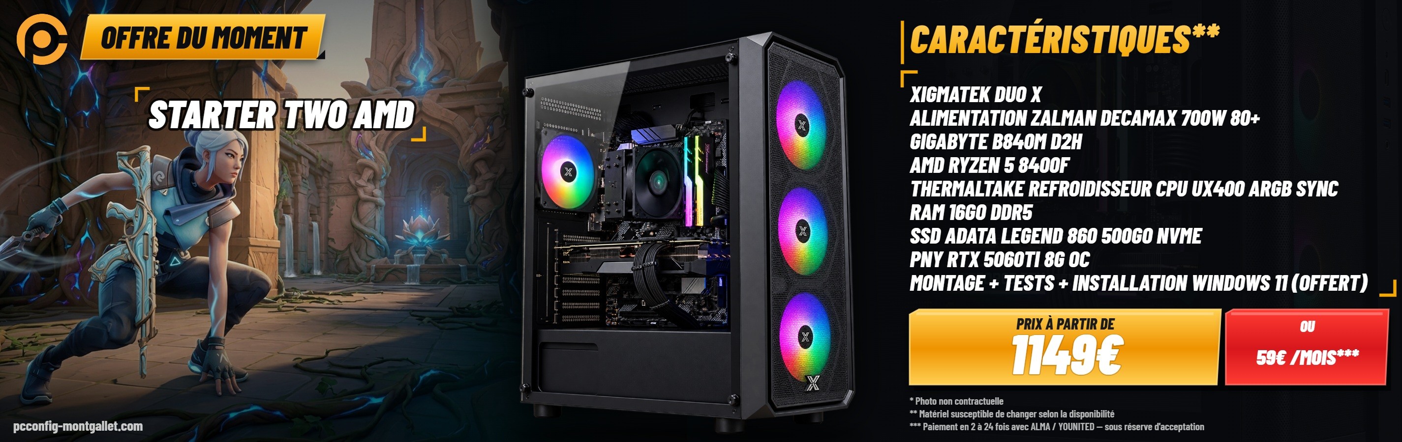 STARTER TWO AMD